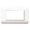 Ave Technopolymer Abdeckrahmen Sistema 44 weiß 4 Module 44PY04B Ave Technopolymer Abdeckrahmen Sistema 44 weiß 4 Module 44PY04B