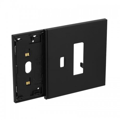 Bticino Living Now elektrifizierter Rahmen mit Steckdose und USB-Abdeckung schwarz KG8103M10C Bticino Living Now elektrifizierter Rahmen mit Steckdose und USB-Abdeckung schwarz KG8103M10C