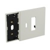 Bticino Living Now Elektrifizierter Rahmen mit Steckdose und USB-Abdeckung weiß KW8103M10C Bticino Living Now Elektrifizierter Rahmen mit Steckdose und USB-Abdeckung weiß KW8103M10C