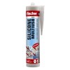 Fischer Mehrzweck-Essigsilikon weiß RAL 9010 280ml 00009350 Fischer Mehrzweck-Essigsilikon weiß RAL 9010 280ml 00009350