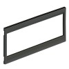 Bticino Livinglight Platte 6 Module anthrazitfarben 16136F/6G Bticino Livinglight Platte 6 Module anthrazitfarben 16136F/6G