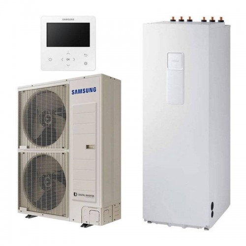 Samsung Kit Wärmepumpe Inverter EHS MONO 16kW + Klimahub 260 Liter R32 Samsung Kit Wärmepumpe Inverter EHS MONO 16kW + Klimahub 260 Liter R32