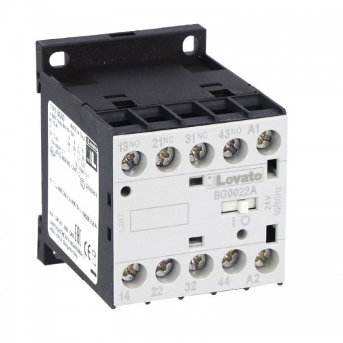 Lovato Mini-Schützspule AC-24V 2NO UND 2NC 11BG0022A024 Lovato Mini-Schützspule AC-24V 2NO UND 2NC 11BG0022A024