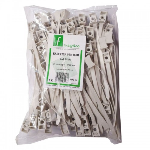 Fixing Rohrklemmen 16 - 32 mm Packung mit 100 Stück FCLIPS Fixing Rohrklemmen 16 - 32 mm Packung mit 100 Stück FCLIPS