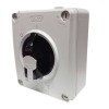 Gewiss HP 32A Drehschalter 2P mit Wandmontage IP65 GW70404P Gewiss HP 32A Drehschalter 2P mit Wandmontage IP65 GW70404P