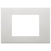 Vimar Linea Platte lackiert Technopolymer 3 Module Silber 30653.20 Vimar Linea Platte lackiert Technopolymer 3 Module Silber 30653.20