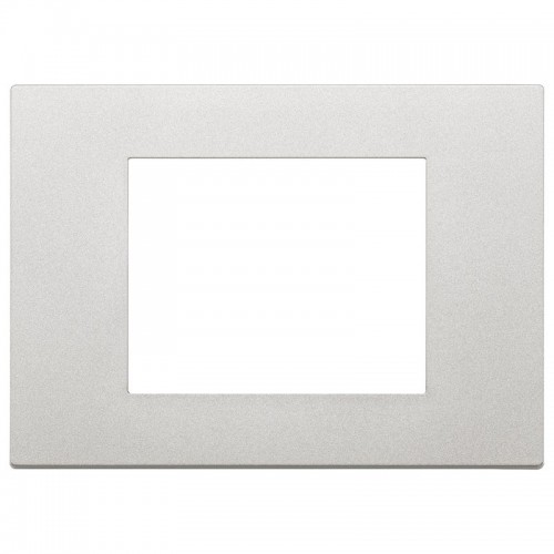 Vimar Linea Platte lackiert Technopolymer 3 Module Silber 30653.20 Vimar Linea Platte lackiert Technopolymer 3 Module Silber 30653.20