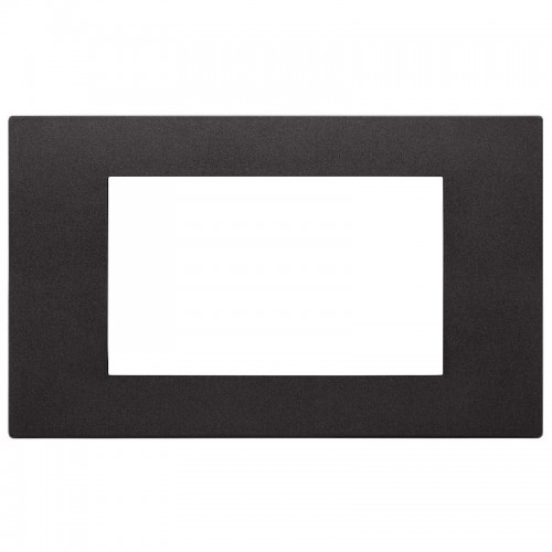 Vimar Linea Platte Total Look 4 Module Tecnopolymer Schwarz 30654.02 Vimar Linea Platte Total Look 4 Module Tecnopolymer Schwarz 30654.02