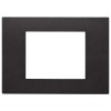 Vimar Linea Platte Total Look 3 Module Tecnopolymer Schwarz 30653.02 Vimar Linea Platte Total Look 3 Module Tecnopolymer Schwarz 30653.02