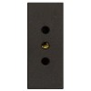 Vimar Linea Steckdose 10A 2P+E P11 Schwarz 30201.G