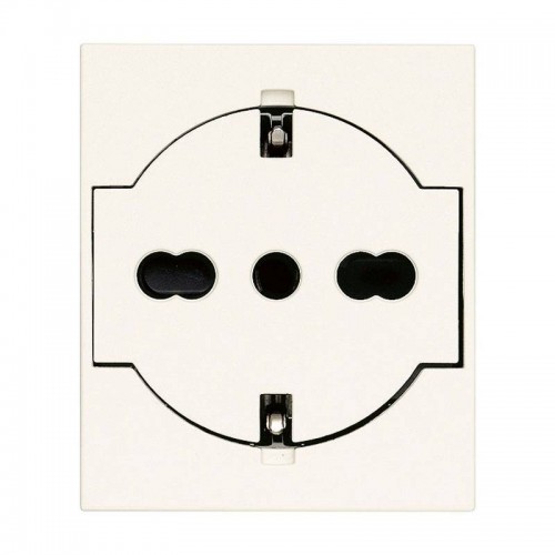 Vimar Linea Standard Schuko Steckdose 16A 2P+E P40 Weiß 30211.B Vimar Linea Standard Schuko Steckdose 16A 2P+E P40 Weiß 30211.B