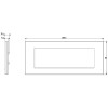 Vimar Linea Platte Total Look 7 Module Tecnopolymer weiß 30657.00 Vimar Linea Platte Total Look 7 Module Tecnopolymer weiß 30657.00