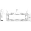 Vimar Linea Rahmen 7 Module mit Schrauben 30617 Vimar Linea Rahmen 7 Module mit Schrauben 30617