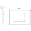 Vimar Linea Platte Total Look 3 Module Tecnopolymer weiß 30653.00 Vimar Linea Platte Total Look 3 Module Tecnopolymer weiß 30653.00