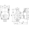 Wilo Varios Pico-STG Umwälzpumpe mit Nassläufer 25/1-8-180 G 1/2 180mm 4232743 Wilo Varios Pico-STG Umwälzpumpe mit Nassläufer 25/1-8-180 G 1/2 180mm 4232743