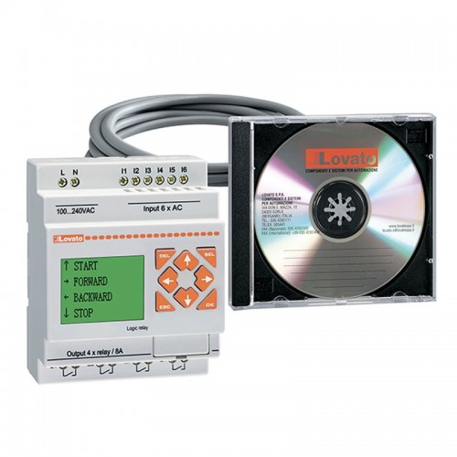 Lovato Kit mit LRD10R A240 Basismodul Software Kabel LRDKIT10RA240 Lovato Kit mit LRD10R A240 Basismodul Software Kabel LRDKIT10RA240