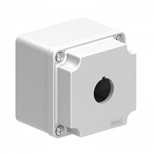 Lovato IP67 Gehäuse aus Metall für 1 Taste grau LPZM1A8 Lovato IP67 Gehäuse aus Metall für 1 Taste grau LPZM1A8