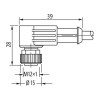 Murr Stecker M12 Buchse 90° mit Kabel 5P 4A 1,5 kV 10m 7000123616151000 Murr Stecker M12 Buchse 90° mit Kabel 5P 4A 1,5 kV 10m 7000123616151000