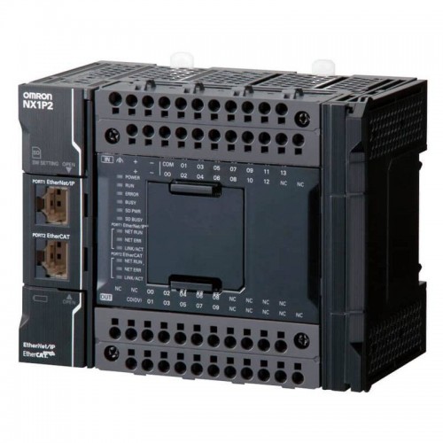 Omron Sysmac NX1P PLC CPU mit 24 E/A Digital-Transistoren PNP 24DC NX1P29B24DT1 Omron Sysmac NX1P PLC CPU mit 24 E/A Digital-Transistoren PNP 24DC NX1P29B24DT1