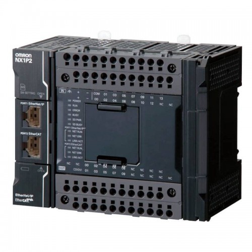 Omron Sysmac NX1 PLC 14 Eingänge 10 Ausgänge 4 Achsen PTP NX1P29024DT1 Omron Sysmac NX1 PLC 14 Eingänge 10 Ausgänge 4 Achsen PTP NX1P29024DT1