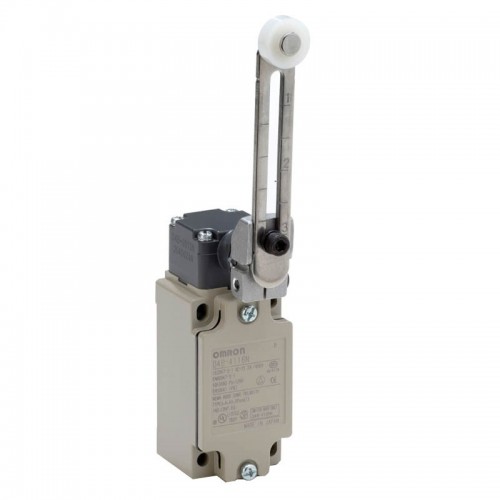 Omron NA+NC Endschalter mit verstellbarem Arm und Rolle D4B4116N-1346040 Omron NA+NC Endschalter mit verstellbarem Arm und Rolle D4B4116N-1346040