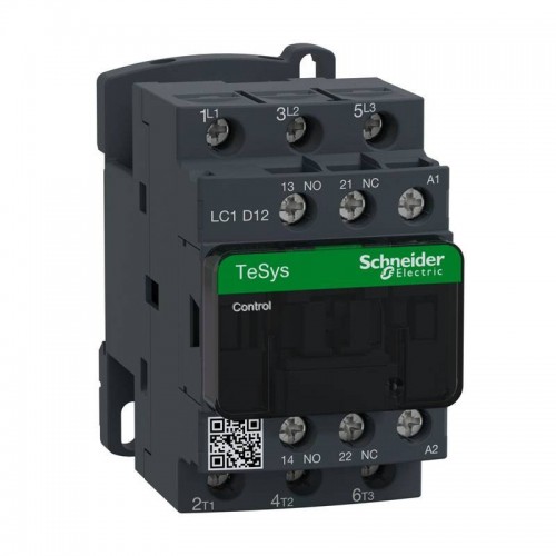 Schneider TeSys LC1D Schütz 3P 12A AC3 380 V AC LC1D12Q7 Schneider TeSys LC1D Schütz 3P 12A AC3 380 V AC LC1D12Q7