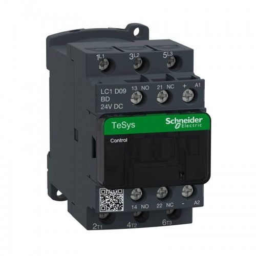 Schneider TeSys LC1D Schütz 3P 9A AC3 24V AC LC1D09BD Schneider TeSys LC1D Schütz 3P 9A AC3 24V AC LC1D09BD