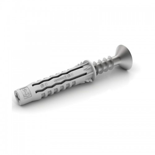 Etelec Nylondübel mit Schrauben 8x40mm 50 Stk. TA0002 Etelec Nylondübel mit Schrauben 8x40mm 50 Stk. TA0002