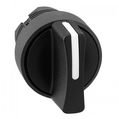 Schneider 3-Stellungs-Hebelwählerkopf Ø22 schwarz ZB5AD8 Schneider 3-Stellungs-Hebelwählerkopf Ø22 schwarz ZB5AD8