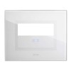 Ave Vera Touch S44 Glasplatte 3 Module für Taste Weiß 44PVTC88BL Ave Vera Touch S44 Glasplatte 3 Module für Taste Weiß 44PVTC88BL