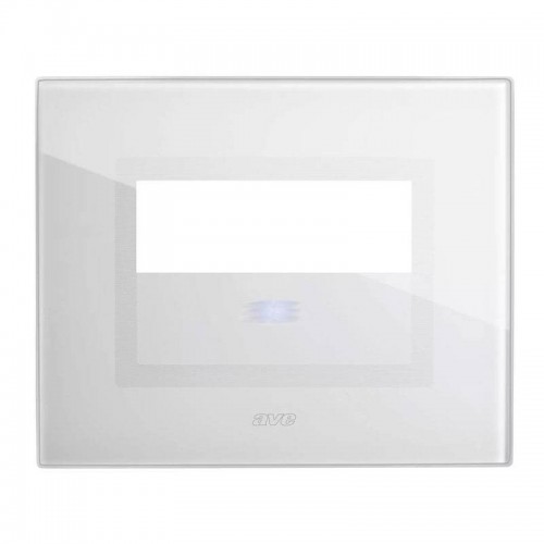 Ave Vera Touch S44 Glasplatte 3 Module für Taste Weiß 44PVTC88BL Ave Vera Touch S44 Glasplatte 3 Module für Taste Weiß 44PVTC88BL