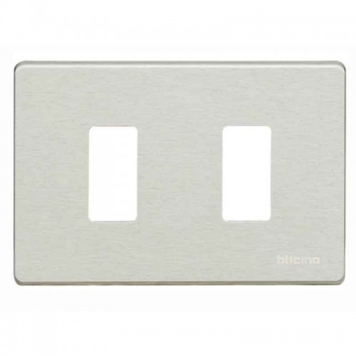Bticino Magic Abdeckrahmen für Schalter 2 Module oxidal TIC503/2/X