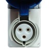 Palazzoli CEE-Industriesteckdose mit Verriegelung 2P+E 32A 230V IP67-Sicherung