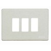 Bticino Magic Abdeckrahmen für Schalter 3 Module oxidal TIC503/3/X Bticino Magic Abdeckrahmen für Schalter 3 Module oxidal TIC503/3/X