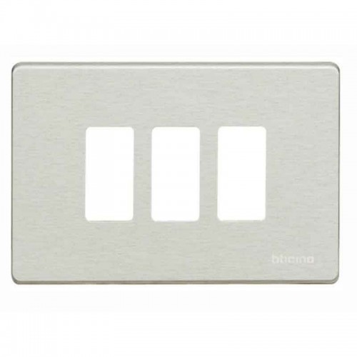 Bticino Magic Abdeckrahmen für Schalter 3 Module oxidal TIC503/3/X Bticino Magic Abdeckrahmen für Schalter 3 Module oxidal TIC503/3/X