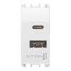 Urmet Simon Nea USB Steckdose mit 2 USB-Frontausgängen 5V 3A weiß 10331BG Urmet Simon Nea USB Steckdose mit 2 USB-Frontausgängen 5V 3A weiß 10331BG