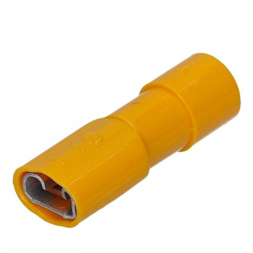 Cembre gelber Flachstecker 6,35x0,8mm 100 Stk. GF-F608P Cembre gelber Flachstecker 6,35x0,8mm 100 Stk. GF-F608P