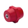 Isolator und Abstandhalter BM M6 H30 aus rotem Polyester QHEP03006 Isolator und Abstandhalter BM M6 H30 aus rotem Polyester QHEP03006