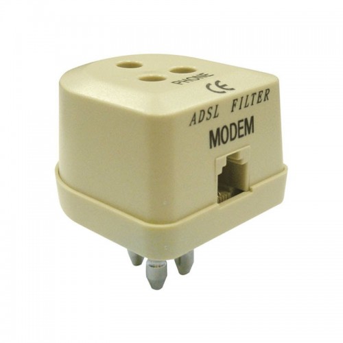 Melchioni ADSL-Filter dreipoliger Stecker 433329835 Melchioni ADSL-Filter dreipoliger Stecker 433329835