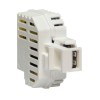 Fanton USB Einbau Ladegerät 5V Stromversorgung Weiß 82884 Fanton USB Einbau Ladegerät 5V Stromversorgung Weiß 82884