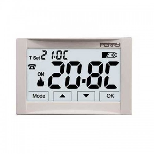 Perry batteriebetriebener digitaler Thermostat 3V DC 1TITE542 Perry batteriebetriebener digitaler Thermostat 3V DC 1TITE542