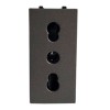 Abb Zenit zweipolige Steckdose N2133 AN 10/16A 1 Modul Anthrazit Z1103AN Abb Zenit zweipolige Steckdose N2133 AN 10/16A 1 Modul Anthrazit Z1103AN