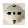 Abb Zenit Schuko und zweipolige Steckdose N2233 BL 2 Module Weiß Z1109BL Abb Zenit Schuko und zweipolige Steckdose N2233 BL 2 Module Weiß Z1109BL