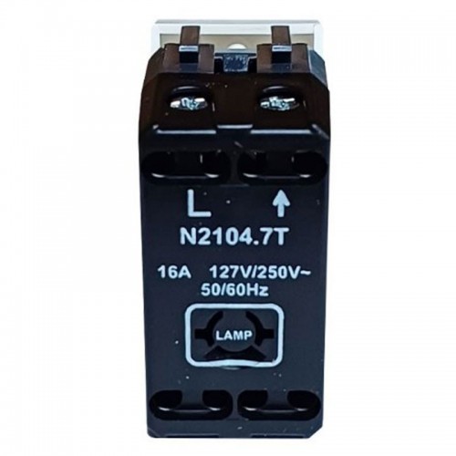 Abb Zenit Unipolarer Knopf N2104.7T AA 1 Modul Anthrazit Z1005AA Abb Zenit Unipolarer Knopf N2104.7T AA 1 Modul Anthrazit Z1005AA