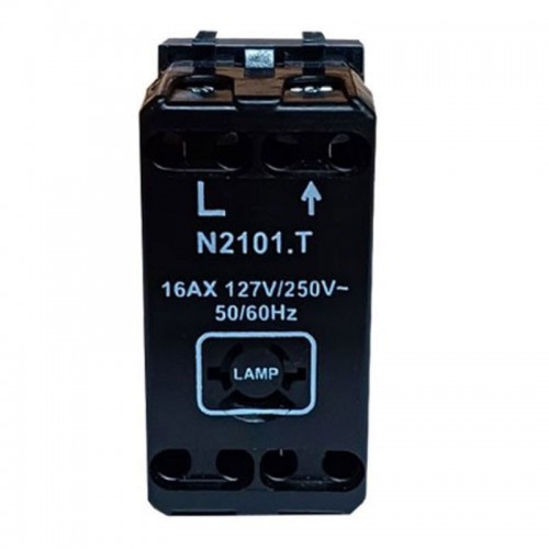 Abb Zenit Unipolarer Schalter N2101.T PL 1 Modul Silber Z1001PL Abb Zenit Unipolarer Schalter N2101.T PL 1 Modul Silber Z1001PL