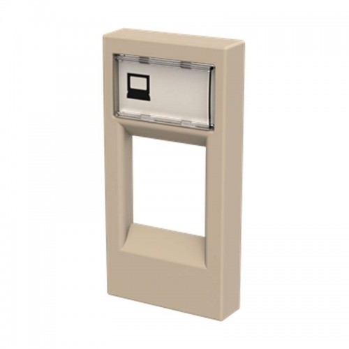 Abb Zenit Abdeckrahmen für RJ45 Datenbuchse N2118.1 CV Champagne Z1520CV Abb Zenit Abdeckrahmen für RJ45 Datenbuchse N2118.1 CV Champagne Z1520CV