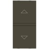 Abb Zenit Knopf für Rollladen N2144 AA 1 Modul Anthrazit Z1032AA Abb Zenit Knopf für Rollladen N2144 AA 1 Modul Anthrazit Z1032AA