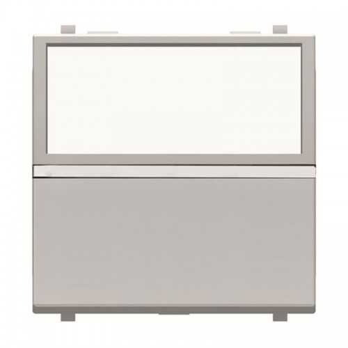 Abb Zenit Türklingeltaste N2204.8 PL 2 Module Silber Z1040PL Abb Zenit Türklingeltaste N2204.8 PL 2 Module Silber Z1040PL