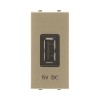 Abb Zenit USB-Steckdose N2185.2 CV Typ A 2A 1 Modul Champagner Z1161CV Abb Zenit USB-Steckdose N2185.2 CV Typ A 2A 1 Modul Champagner Z1161CV