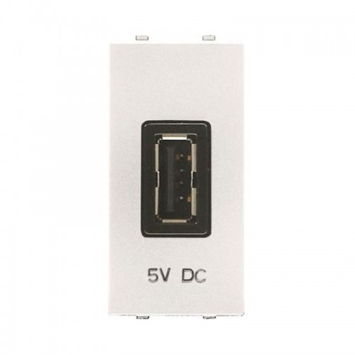 Abb Zenit USB-Steckdose N2185.2 BL Typ A 2A 1 Modul Weiß Z1161BL Abb Zenit USB-Steckdose N2185.2 BL Typ A 2A 1 Modul Weiß Z1161BL